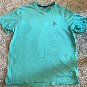 Men’s Heather Green tee
